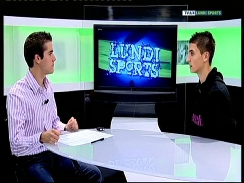 Reportage de Thomas Meunier à Tvlux.