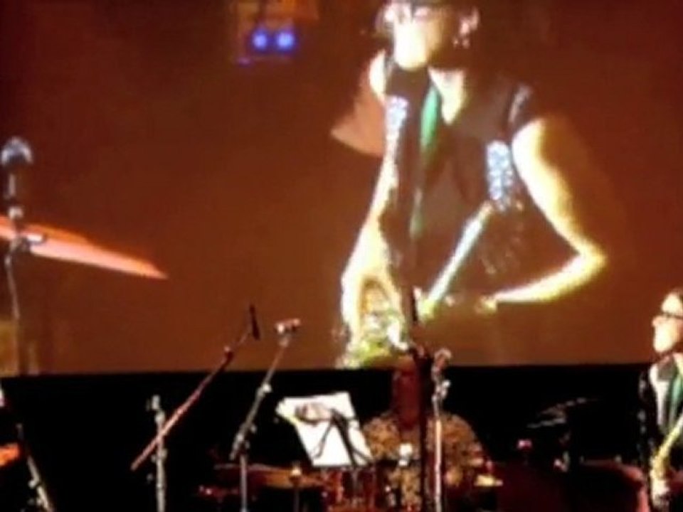 Saxophonspielerin