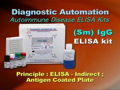 Sm ELISA kit | FDA-CE certified | 818-591 3030-USA.