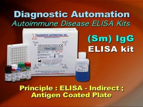 Sm ELISA kit | FDA-CE certified | 818-591 3030-USA.