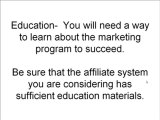 Affiliate Marketing Internet Business Programs - How to ...