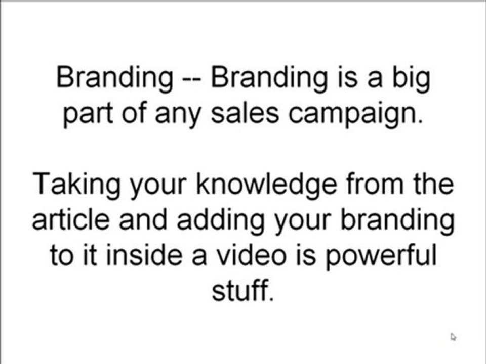 Benefits of Marketing Strategy of Turning Your Articles ...