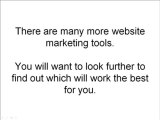 Examples of Website Marketing Tools