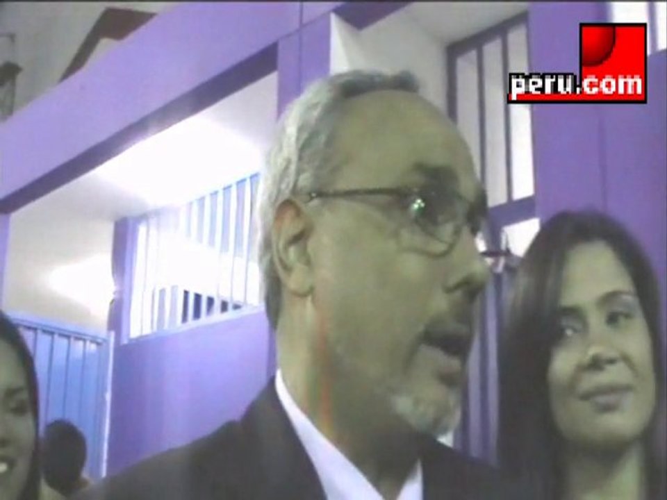 Inauguración del Coliseo de Futsal en la Videna