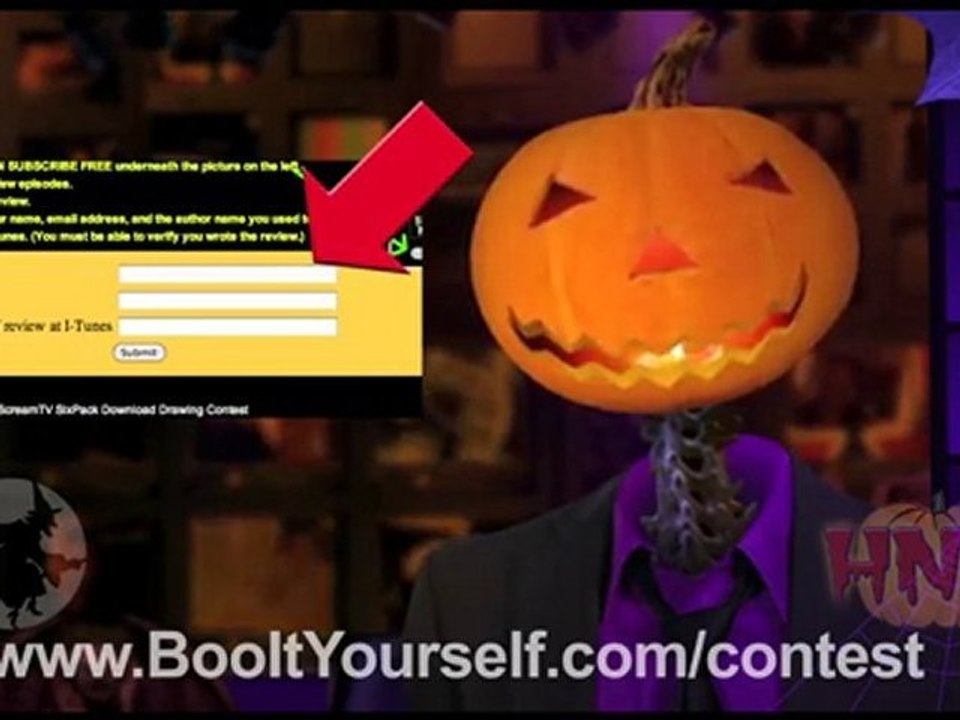 Free Drawing to Win 6 Halloween Videos