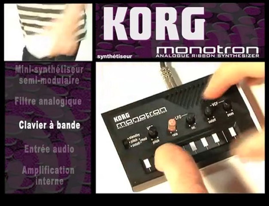 Synthé Korg Monotron (La Boite Noire)
