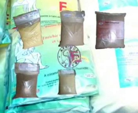 Publicité « Choisir les céréales locales » au Burkina Faso