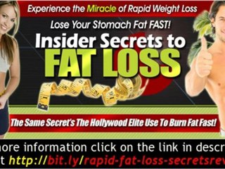 Fat Loss Tips - Insider Secrets To Fat Loss