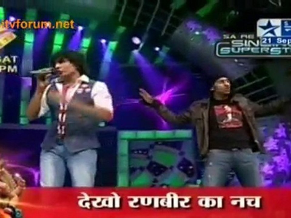 Ranbir & Priyanka In Sa Re Ga Ma Pa Singing Superstars