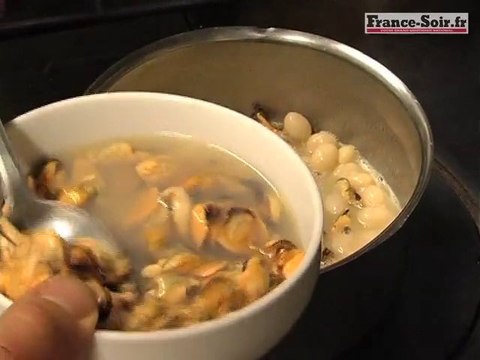 Recette - Cocos de Paimpol AOC aux moules de bouchot
