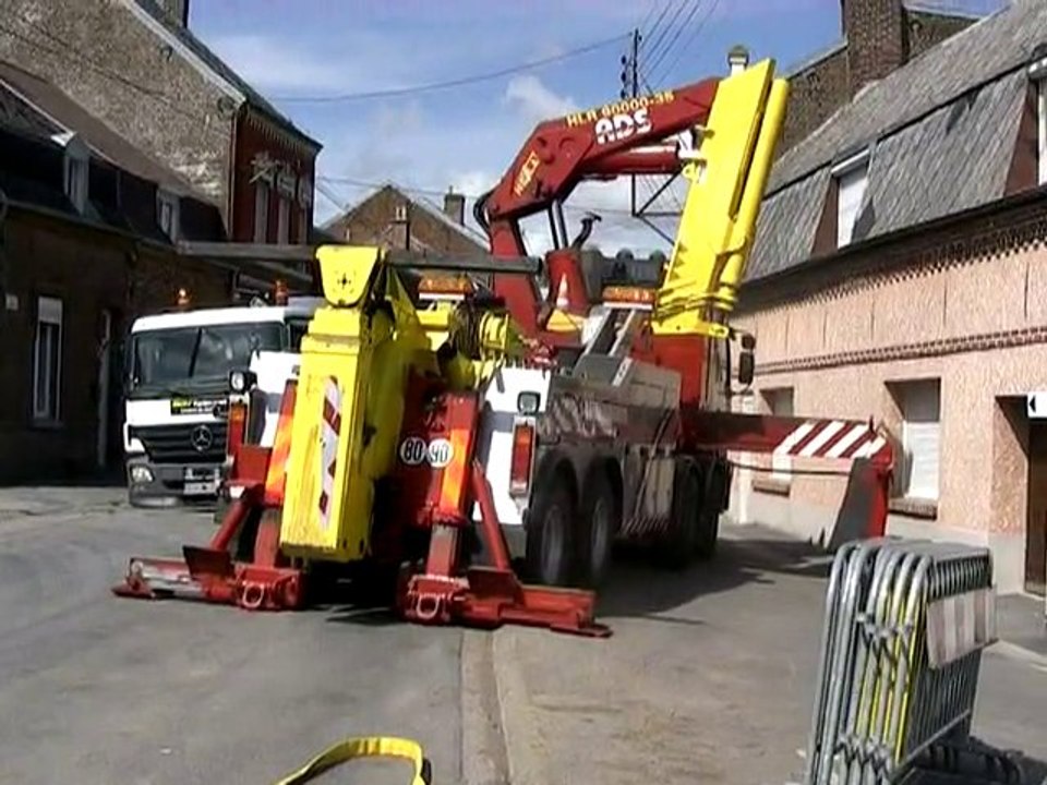 Effondrement de la chaussée rue du pont Fourneau