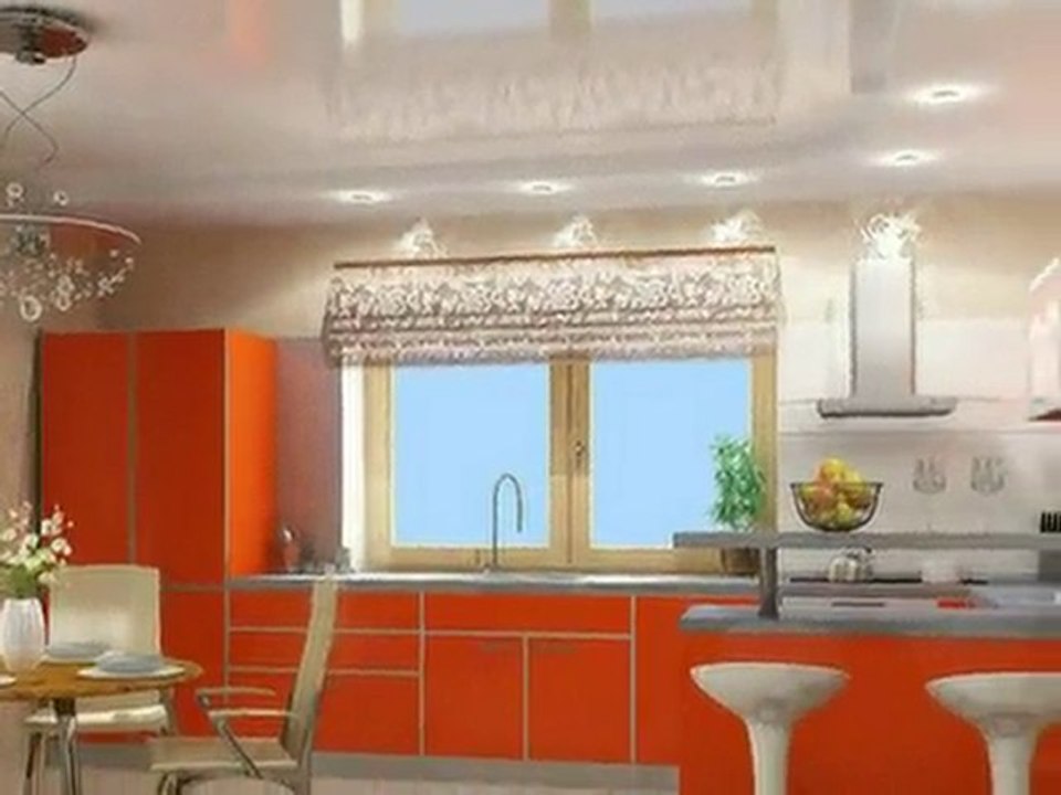 Asma Tavan, Gergi Tavan dekorasyon videosu