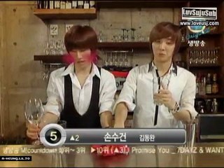 070816 KM M!Countdown Ranking Coffe Price Parody[LuvSujuSub]