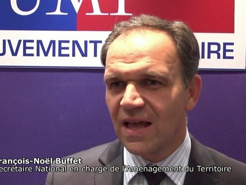 UMP : réforme des collectivités locales par F.Noel Buffet