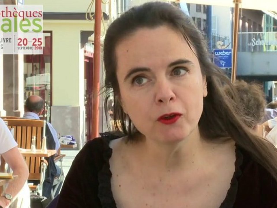 Interview d'Amélie Nothomb - Bibliothèques idéales de Strasbourg - 2010 2/10