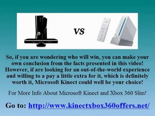 Kinect Xbox 360 vs Nintendo Wii