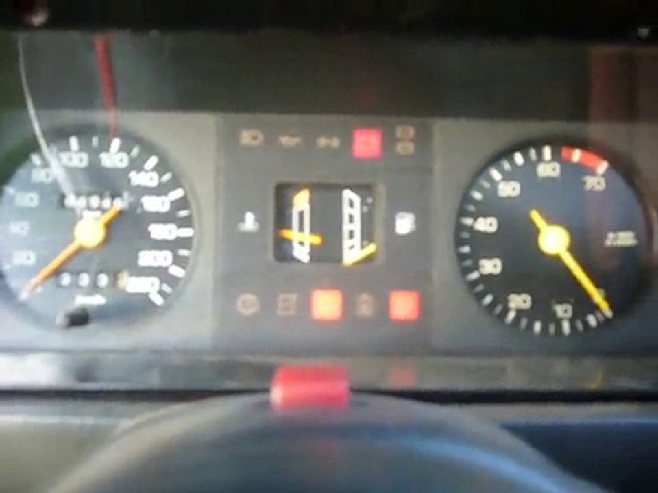 Démarrage moteur chaud Ford Escort XR3 1981