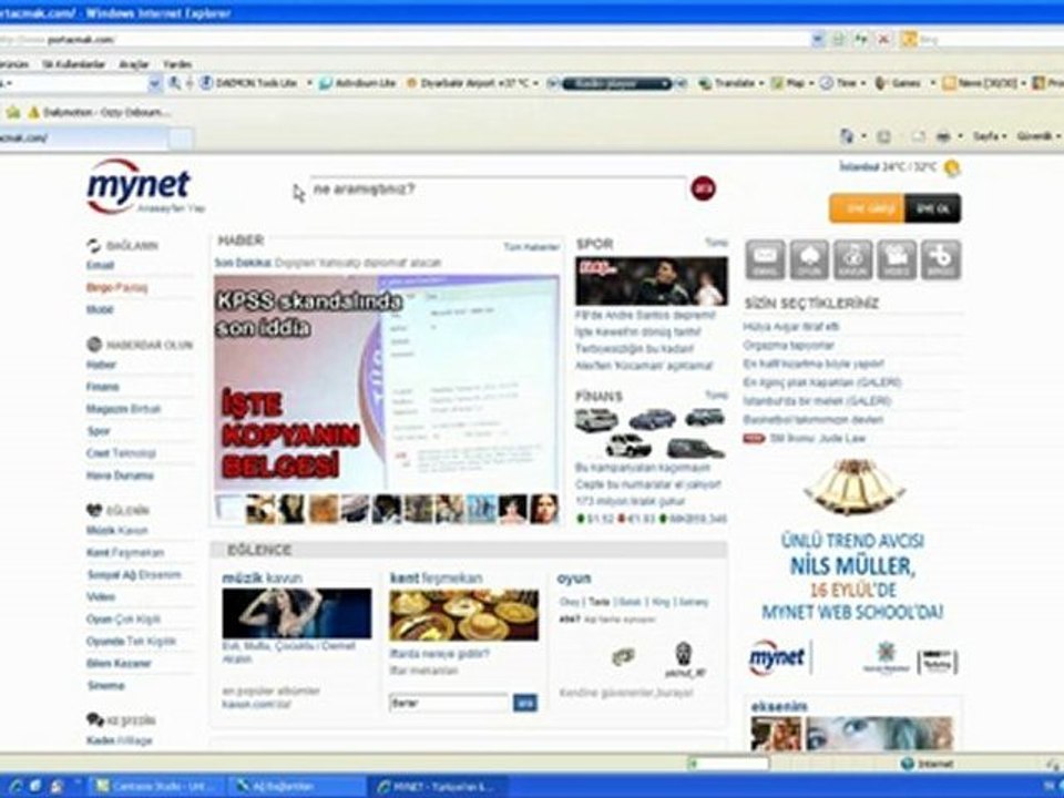 IP SABİTLEME VE PORT AÇMA