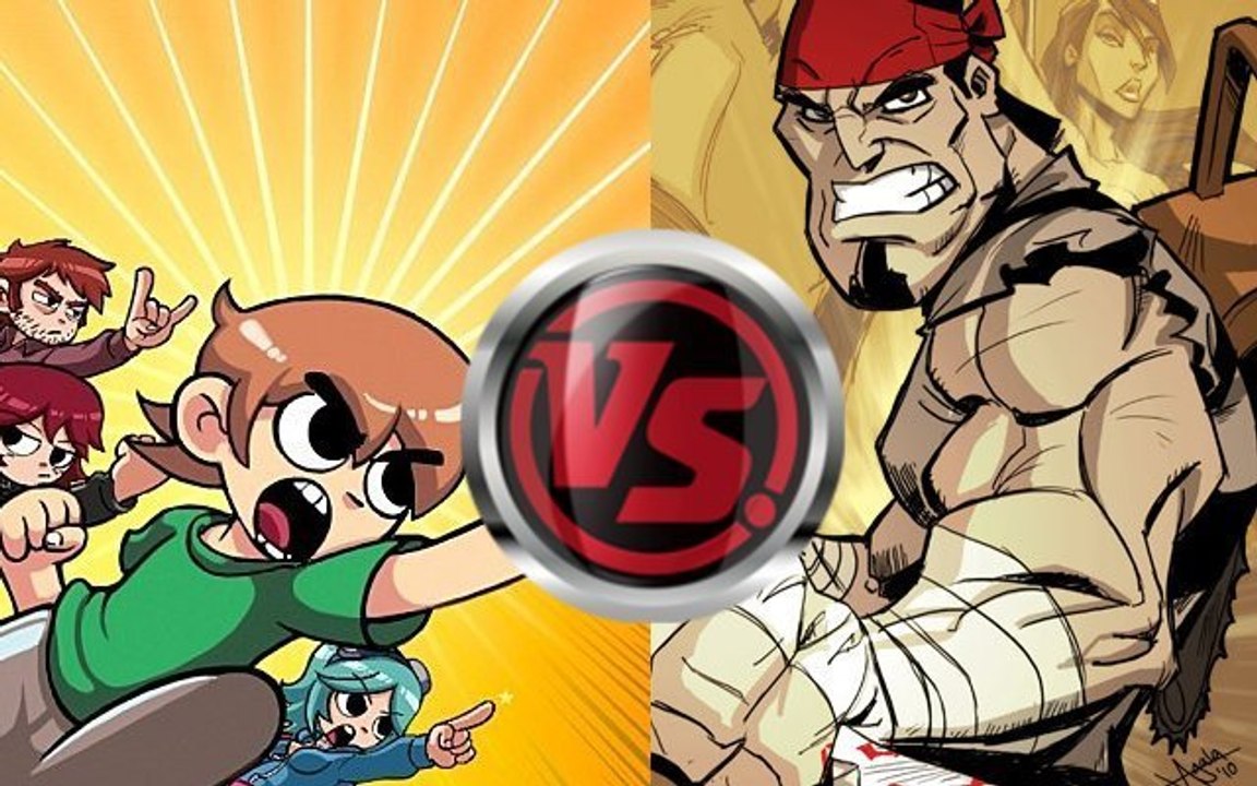 Test + - Shank VS Scott Pilgrim contre...