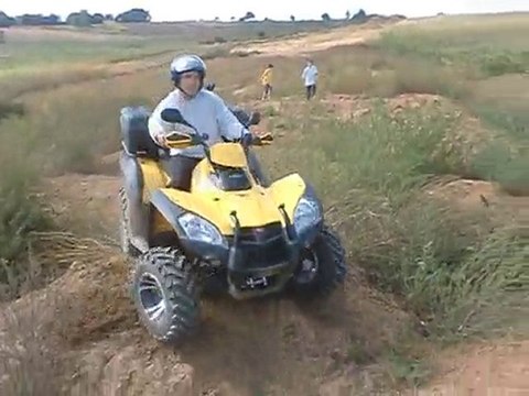 Franchissement en Yam 450R YFZ et Kymco 500 MXU