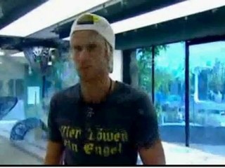 'John James Looks At Josie Through The Mirror'