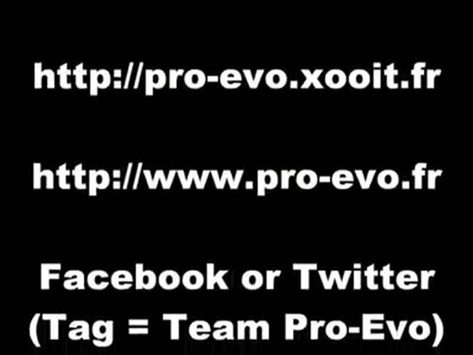 PES 2011 DEMO - FRANCE vs PORTUGAL