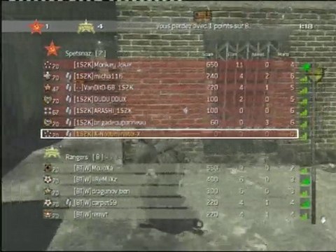 1/2 finale du tournoi One Shot Two Kill's