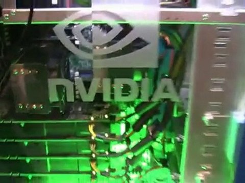 GTC 2010 - Exxact Corp $15k GPU Workstation shows ...