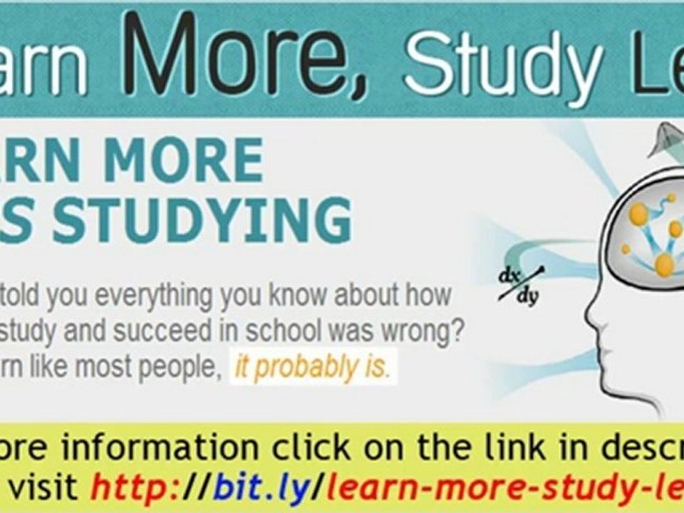 Learn More, Study Less: The Video Course