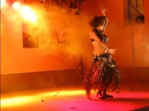 les danseuses orientales Mara et Patricia