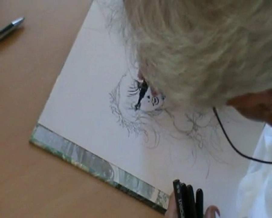 Festival Abracadabulles 2010, dédicace Luguy.