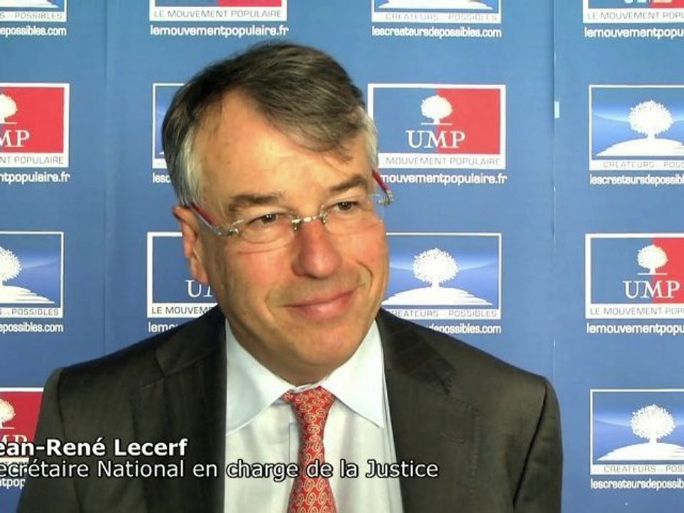UMP: JR Lecerf chargé d'une mission sur les jurés populaires
