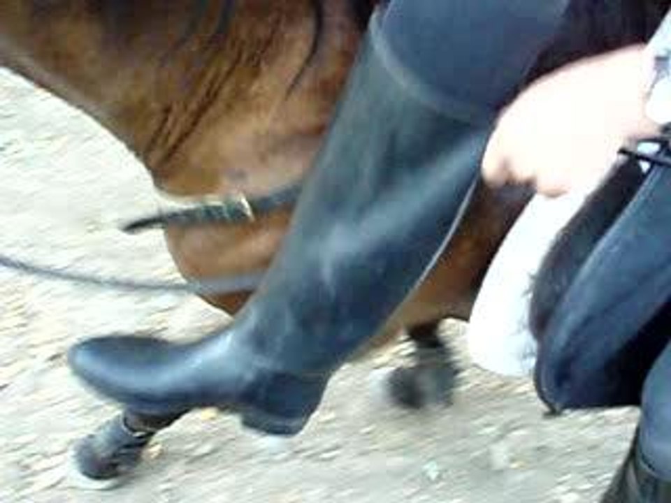 Sarah et sa botte
