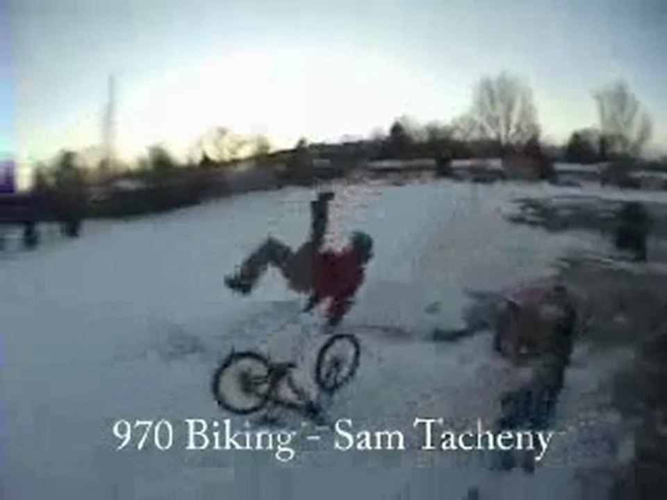 Saut en VTT fail