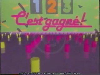 1990 RTL TVI - 1 2 3 C'est gagné