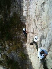 via ferrata"roc de la tovière" (seb anglade)