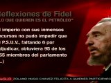 Reflexiones de Fidel Castro Lo que quieren es el petróleo