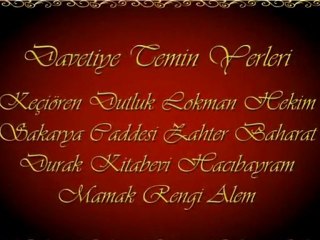 Ankarada Muhteşem Muhabbet Geceleri