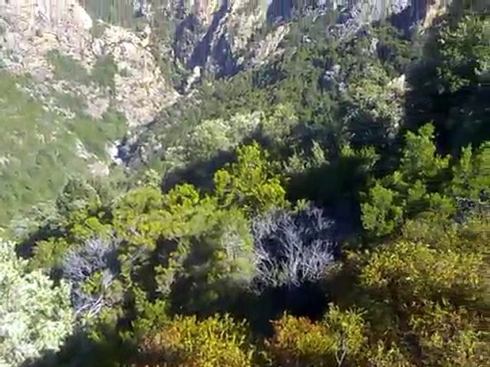 Marche au bord du précipice ( Corse)