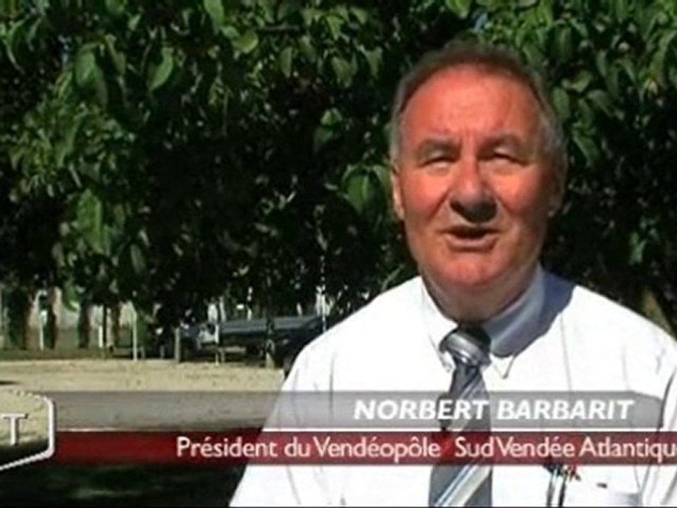 Une centrale solaire photovoltaïque à Sainte-Hermine