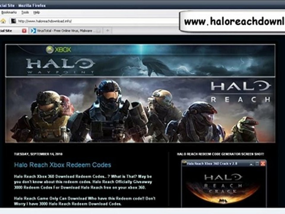 How to get Halo Reach Redeem Code