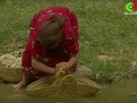 Une femme algérienne, de la campagne près de Sidi-Bel-Abbès.