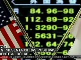 Yen presenta cifras positivas frente a dólar