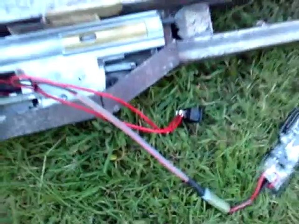 Test gear-box Flak-38 home-made