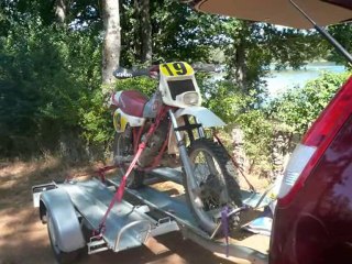 Enduro CF des anciennes à Pont De Salard