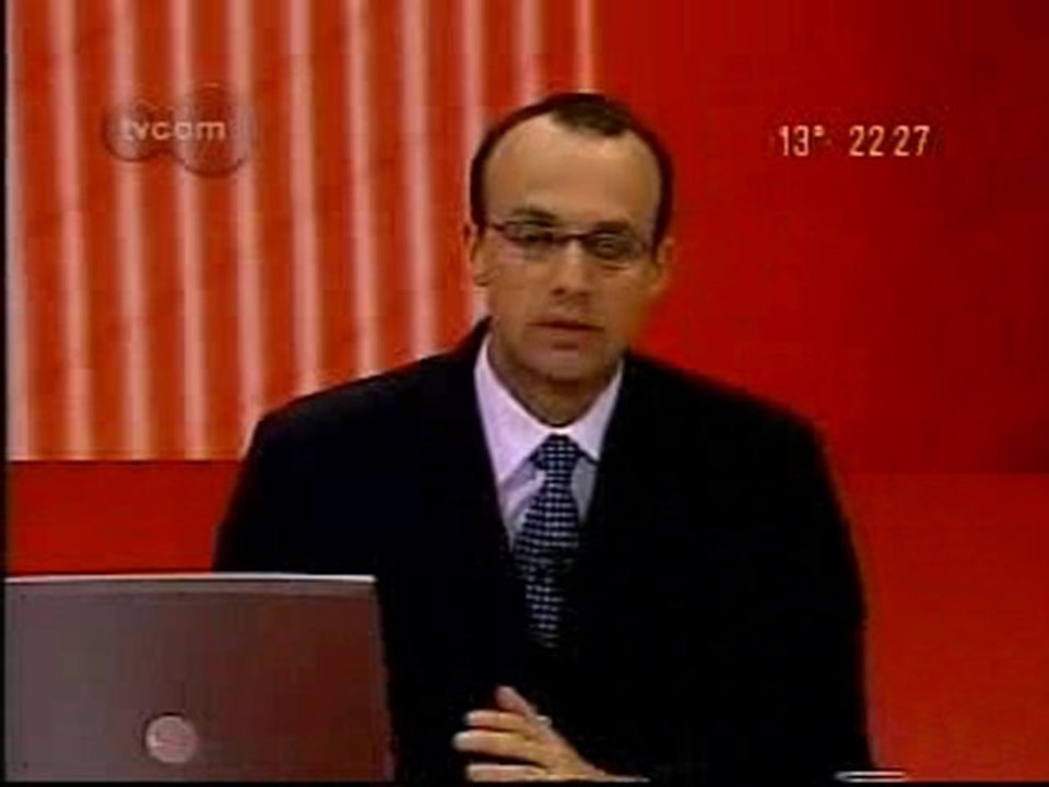 Padre Vilson Groh no programa Conversas Cruzadas da TVCOM 2