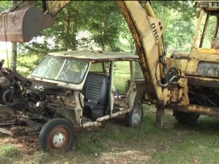 Sortie du moteur de l'Ami 8 !