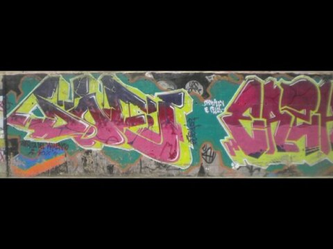 Photos Graffitis Lloret de Mar-Espagne + Instru (Aout 2010)