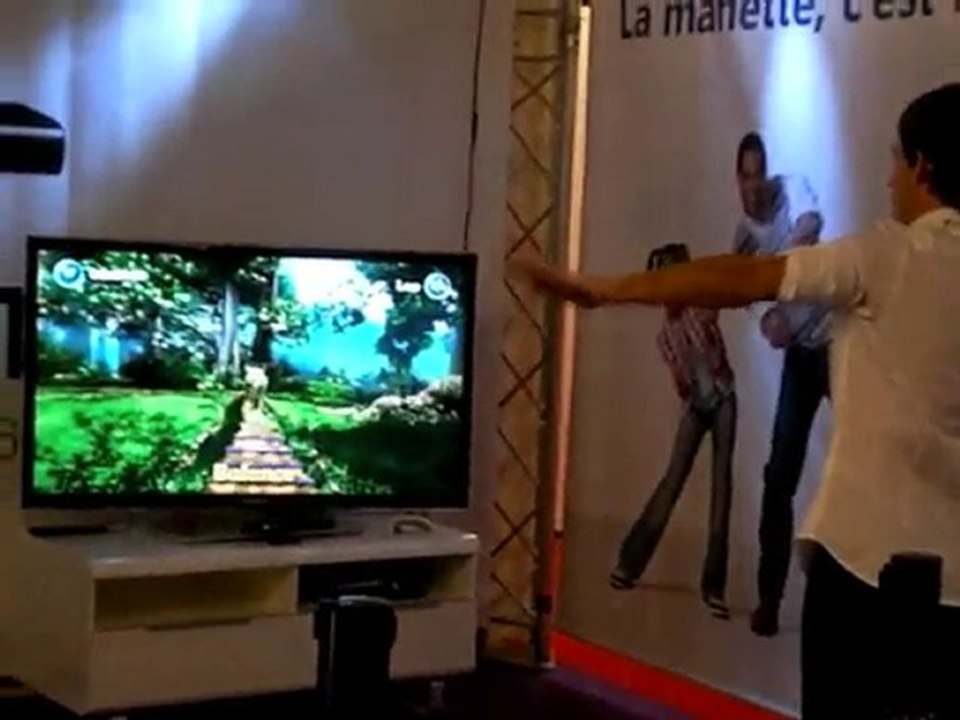 Démonstration de Kinectimals sur Xbox 360