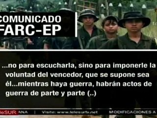FARC ofrecen a Santos diálogo sin condicionamientos